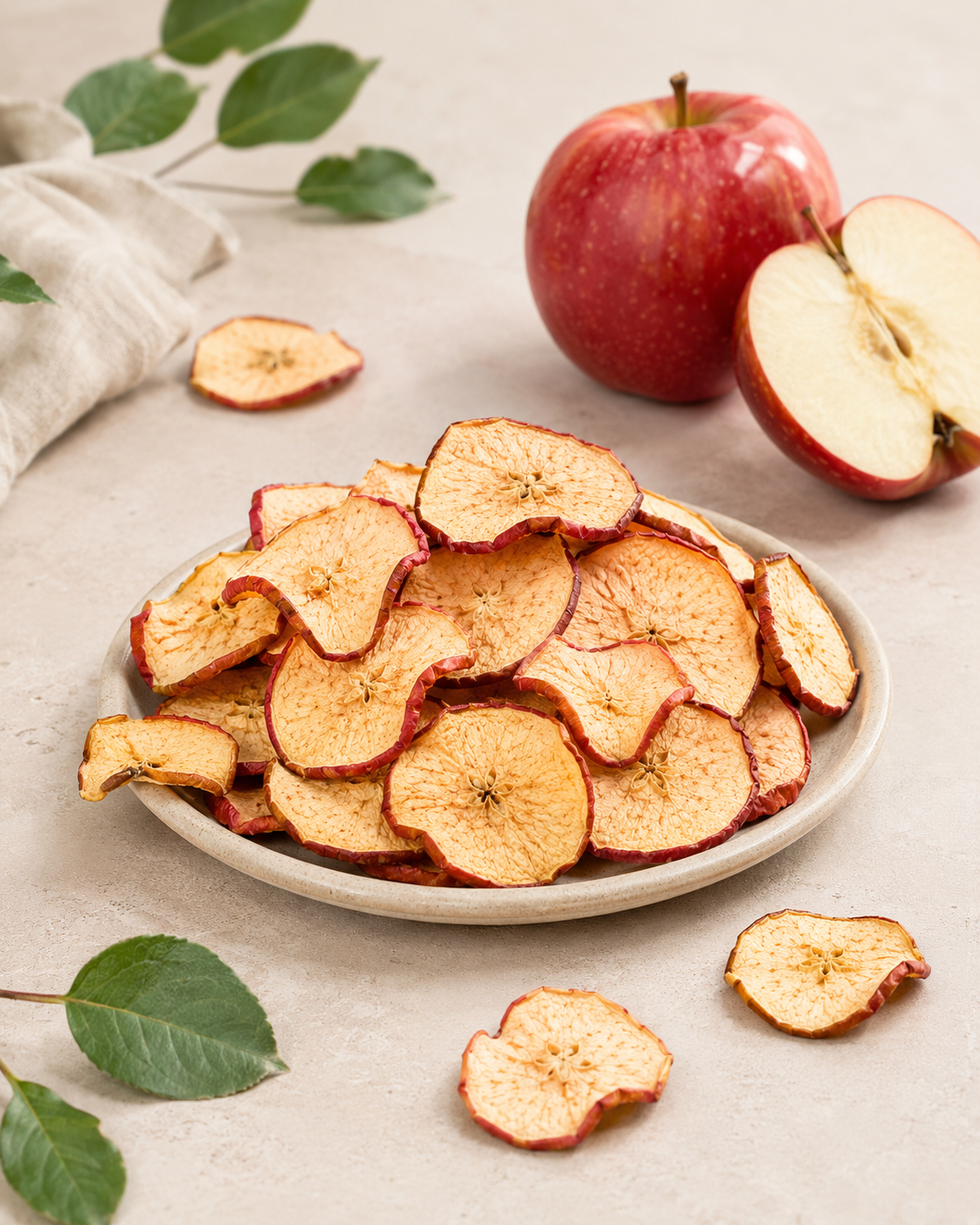 Pommes déshydratées
