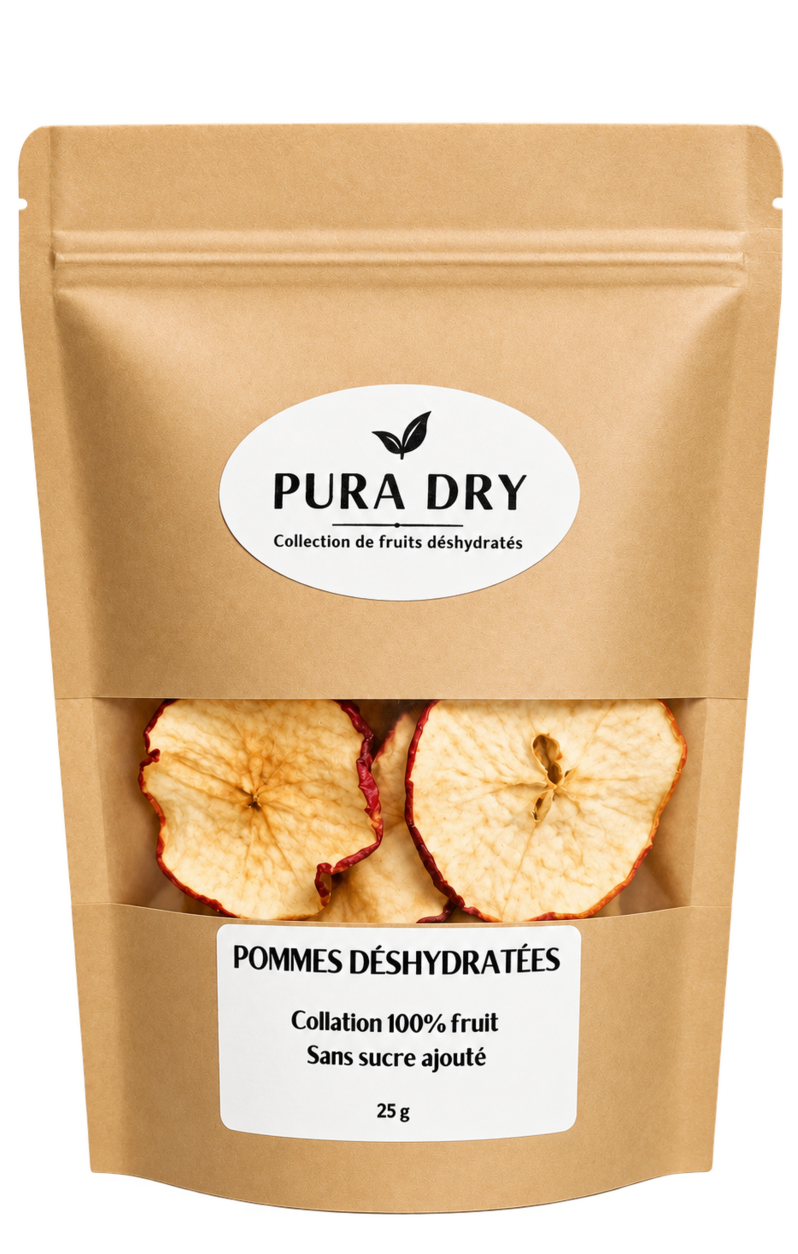 Pommes déshydratées